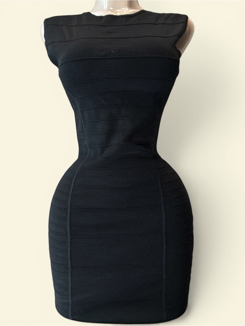 Ted baker lClassic Black Sculpted Bodycon Dress - Women